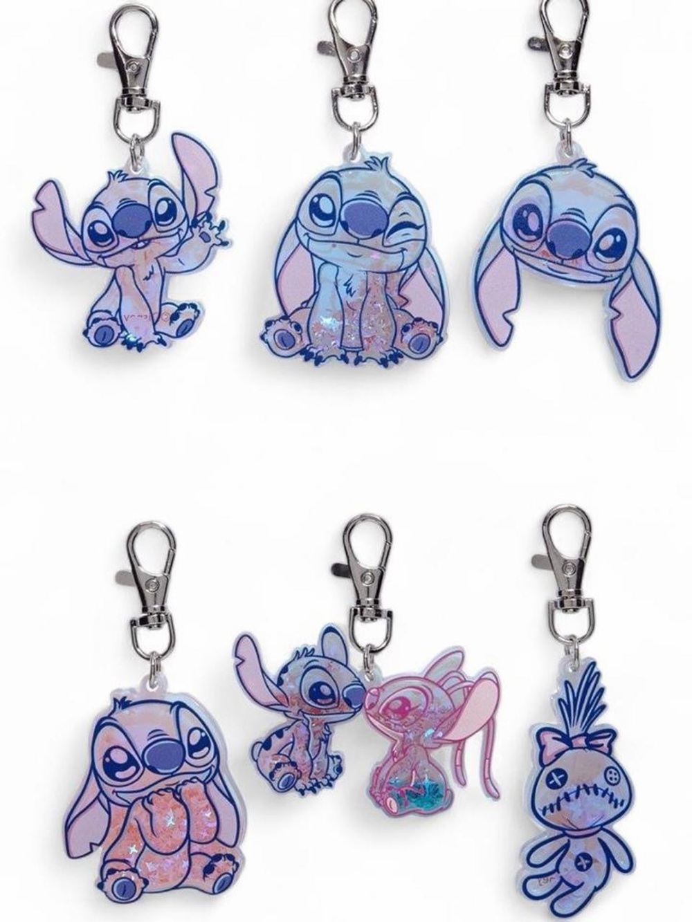 Disney Stitch Iridescent Blind Box Key Chain